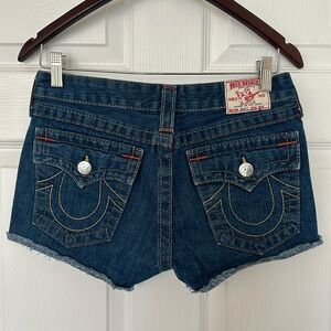 Vintage True Religion Jean Shorts
